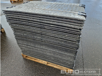 Εξοπλισμού κατασκευών Unused Pallet of Plastic Connectable Road Plates, 1200x800x28mm, 22kg per Plate (35 of): φωτογραφία 4