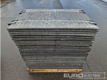 Εξοπλισμού κατασκευών Unused Pallet of Plastic Connectable Road Plates, 1200x800x28mm, 22kg per Plate (35 of): φωτογραφία 5