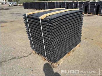 Εξοπλισμού κατασκευών Pallet of Plastic Connectable Road Plates, 1200x800x28mm, 22kg per Plate (35 of): φωτογραφία 5