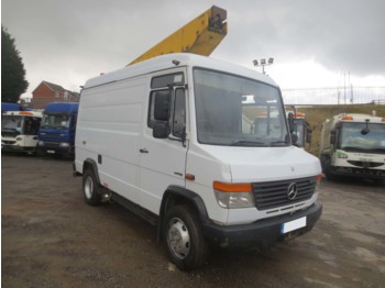 Φορτηγό με εναέρια πλατφόρμα MERCEDES VARIO 813D BLUETEC 4 7.5TON VAN C/W GARDNER DENVER HOIST: φωτογραφία 1