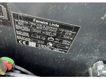 Μηχάνημα συλλογής παραγγελιών Linde N20: φωτογραφία 4 Μηχάνημα συλλογής παραγγελιών Linde N20: φωτογραφία 4