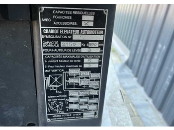 Πετρελαιοκίνητο περονοφόρο Nissan Y1D2A25Q: φωτογραφία 5