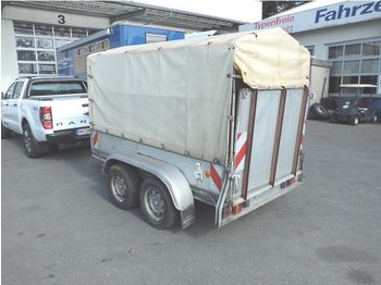 Τρέιλερ BOECKMANN HT1 2 Achser mit Plane u. Rampe: φωτογραφία 1