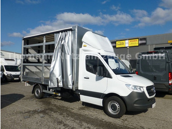 Επαγγελματικό αυτοκίνητο με μουσαμά MERCEDES-BENZ Sprinter 317