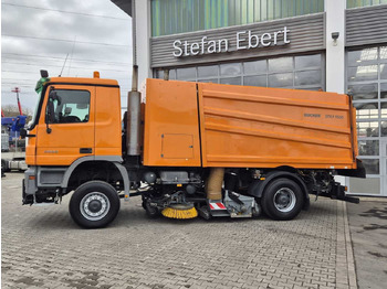 Σάρωθρο δρόμων Mercedes-Benz Actros 2032 A 4x4 Bucher STKF 9500 Airport 30x: φωτογραφία 5
