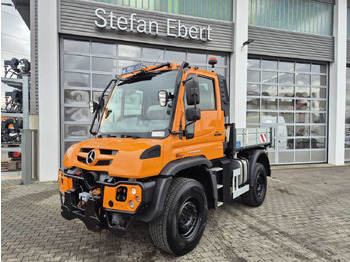 Καινούριο Φορτηγό ανατρεπόμενο Mercedes-Benz Unimog U423 4x4 Hydrostat Zapfwelle: φωτογραφία 2