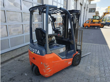 Ηλεκτροκίνητο περονοφόρο Toyota 8FBET15 / Triplex: 4.30m / nur 1.842h! / SS: φωτογραφία 3