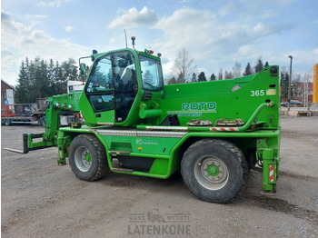 Τηλεσκοπικός φορτωτής Merlo ROTO 40.25MCSS with basket, remote, jib: φωτογραφία 3