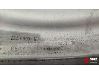 Ζάντα για Φορτηγό Diversen Occ set Alcoa aluminiumvelgen 9,00x22,5: φωτογραφία 5