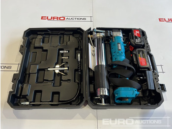 Εξοπλισμός γκαράζ Boss 21 Volt Lithium Battery Cordless Grease Gun, 2 Batteries, Charger, Case, Shoulder Strap, Extension Pieces and Fittings: φωτογραφία 2