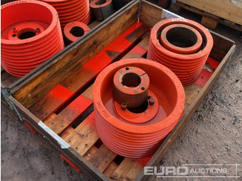 Εξοπλισμού κατασκευών Pallet of Pulleys (3 of): φωτογραφία 3 Εξοπλισμού κατασκευών Pallet of Pulleys (3 of): φωτογραφία 3