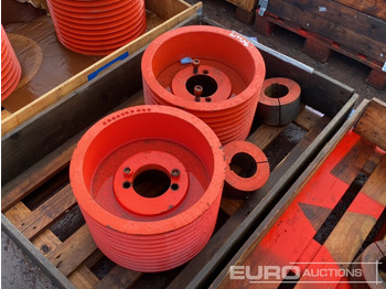 Εξοπλισμού κατασκευών Pallet of Pulleys (3 of): φωτογραφία 4 Εξοπλισμού κατασκευών Pallet of Pulleys (3 of): φωτογραφία 4
