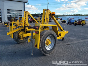 Τρέιλερ μεταφοράς μηχανημάτων Single Axle Cable Reel Trailer: φωτογραφία 5