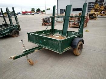 Τρέιλερ Single Axle Plant Trailer, Ramp: φωτογραφία 1