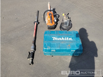 Εξοπλισμού κατασκευών Stihl Quick Cut Saw, Makita Battery Grinder, Poker Unit Pole, 110 Volt Water Sump: φωτογραφία 4