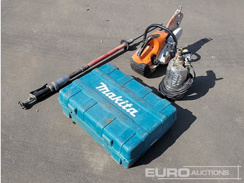 Εξοπλισμού κατασκευών Stihl Quick Cut Saw, Makita Battery Grinder, Poker Unit Pole, 110 Volt Water Sump: φωτογραφία 5