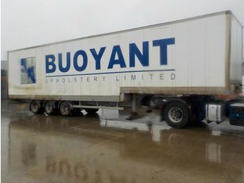 Επικαθήμενο κόφα Tri Axle Step Frame Box Trailer: φωτογραφία 1