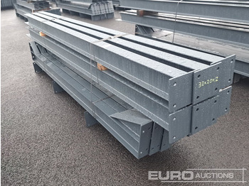 Σπίτι εμπορευματοκιβωτία Unused 30' x 20' x 12' Steel Frame Building, 12.5 Roof Pitch, Purlin Cleats: φωτογραφία 2 Σπίτι εμπορευματοκιβωτία Unused 30' x 20' x 12' Steel Frame Building, 12.5 Roof Pitch, Purlin Cleats: φωτογραφία 2