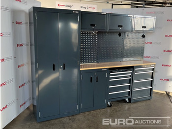 Εξοπλισμός γκαράζ Unused Boss 2.6m 9 Drawer, 5 Cabinet Tool Station: φωτογραφία 3