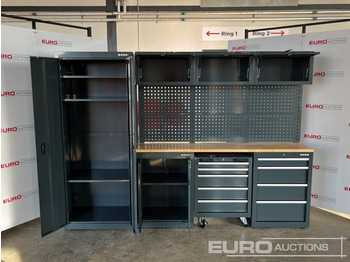 Εξοπλισμός γκαράζ Unused Boss 2.6m 9 Drawer, 5 Cabinet Tool Station: φωτογραφία 4
