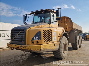 Αρθρωτό φορτηγό VOLVO A25D