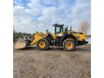 Ελαστιχοφόρος φορτωτής KOMATSU WA480