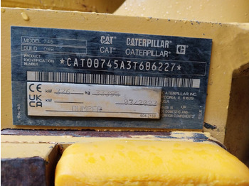 Αρθρωτό φορτηγό CAT 745: φωτογραφία 5