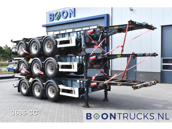 Επικαθήμενο μεταφοράς εμπορευματοκιβωτίων/ Κινητό αμάξωμα Van Hool 3B0071 € 11500 STACK PRICE | 20-30ft * ADR: FL, AT, OX * 3840 KG * LIFT AXLE: φωτογραφία 3 Επικαθήμενο μεταφοράς εμπορευματοκιβωτίων/ Κινητό αμάξωμα Van Hool 3B0071 € 11500 STACK PRICE | 20-30ft * ADR: FL, AT, OX * 3840 KG * LIFT AXLE: φωτογραφία 3