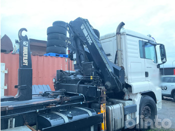 Φορτηγό φόρτωσης γάντζου, Φορτηγό με γερανό MAN TGS 26.440 6X2-2 BL: φωτογραφία 3 Φορτηγό φόρτωσης γάντζου, Φορτηγό με γερανό MAN TGS 26.440 6X2-2 BL: φωτογραφία 3