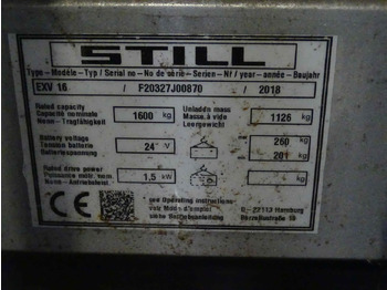 Μηχάνημα στοίβαξης Still EXV16: φωτογραφία 5