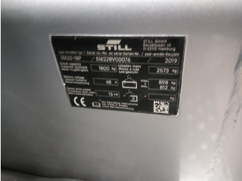 Ηλεκτροκίνητο περονοφόρο Still RX20-18P: φωτογραφία 5