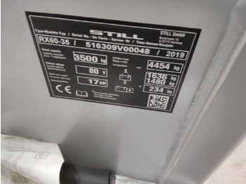 Ηλεκτροκίνητο περονοφόρο Still RX60-35: φωτογραφία 5