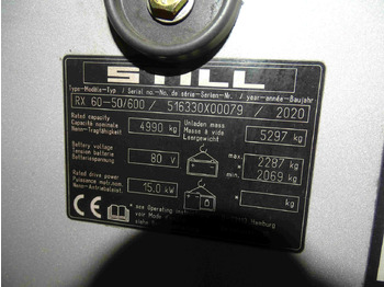 Ηλεκτροκίνητο περονοφόρο Still RX60-50/600: φωτογραφία 5