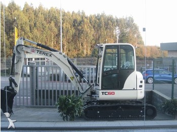 Καινούριο Μίνι εκσκαφέας Terex tracked TC60: φωτογραφία 1