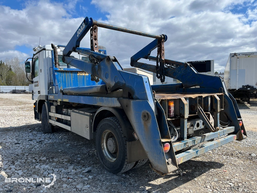 2004 Mercedes-Benz Actros 1832 Skip Loader Joab - Φορτηγό καδοφόρος φορτωτής: φωτογραφία 4 2004 Mercedes-Benz Actros 1832 Skip Loader Joab - Φορτηγό καδοφόρος φορτωτής: φωτογραφία 4