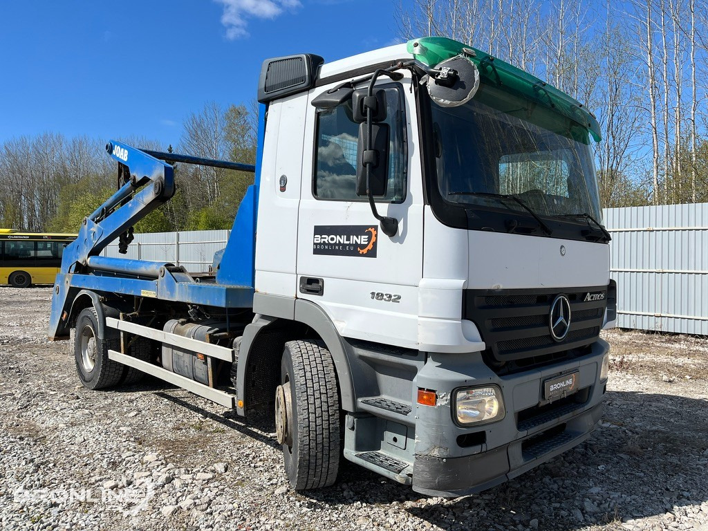 2004 Mercedes-Benz Actros 1832 Skip Loader Joab - Φορτηγό καδοφόρος φορτωτής: φωτογραφία 2 2004 Mercedes-Benz Actros 1832 Skip Loader Joab - Φορτηγό καδοφόρος φορτωτής: φωτογραφία 2