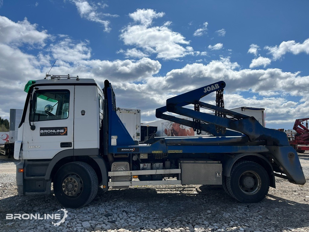 2004 Mercedes-Benz Actros 1832 Skip Loader Joab - Φορτηγό καδοφόρος φορτωτής: φωτογραφία 3 2004 Mercedes-Benz Actros 1832 Skip Loader Joab - Φορτηγό καδοφόρος φορτωτής: φωτογραφία 3