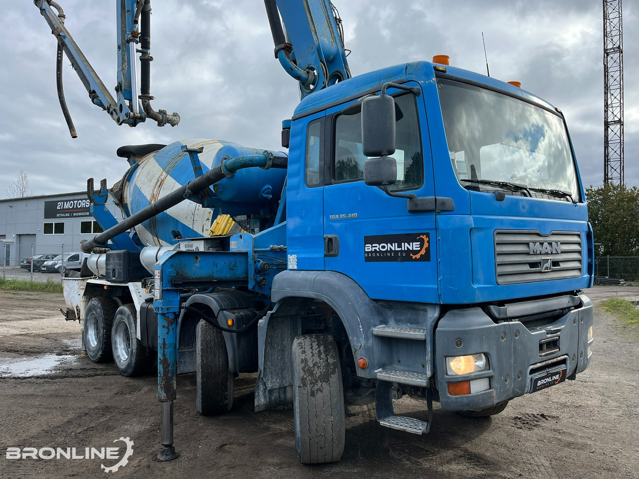 2005 MAN TGA 35.410 8X4 PUMI - Μπετονιέρα φορτηγό: φωτογραφία 2 2005 MAN TGA 35.410 8X4 PUMI - Μπετονιέρα φορτηγό: φωτογραφία 2