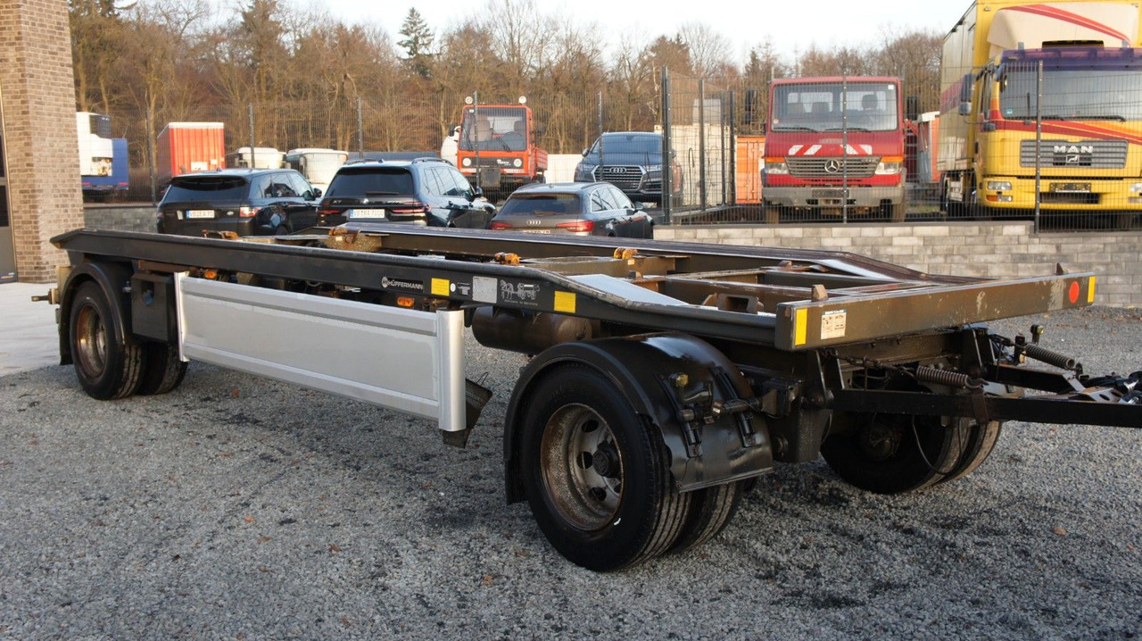 Hüffermann HAR 18.70 Abrollanhänger Abroller Doppelbereifun - Ρυμούλκα γάντζος/ Αλυσιδάκι: φωτογραφία 5 Hüffermann HAR 18.70 Abrollanhänger Abroller Doppelbereifun - Ρυμούλκα γάντζος/ Αλυσιδάκι: φωτογραφία 5