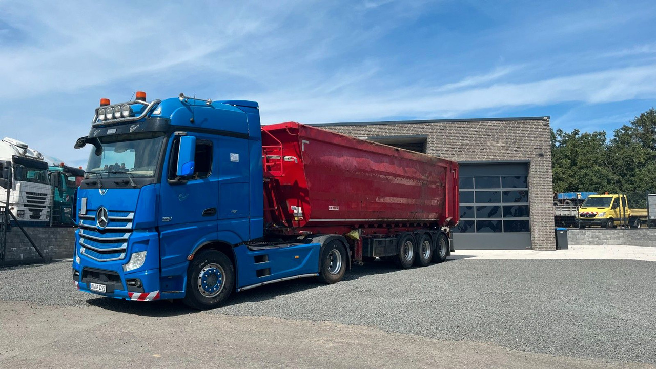 Kempf SKM 35/3 Kipper Mulde Lift Schrott Stahl 50m - Επικαθήμενο ανατρεπόμενο: φωτογραφία 1 Kempf SKM 35/3 Kipper Mulde Lift Schrott Stahl 50m - Επικαθήμενο ανατρεπόμενο: φωτογραφία 1