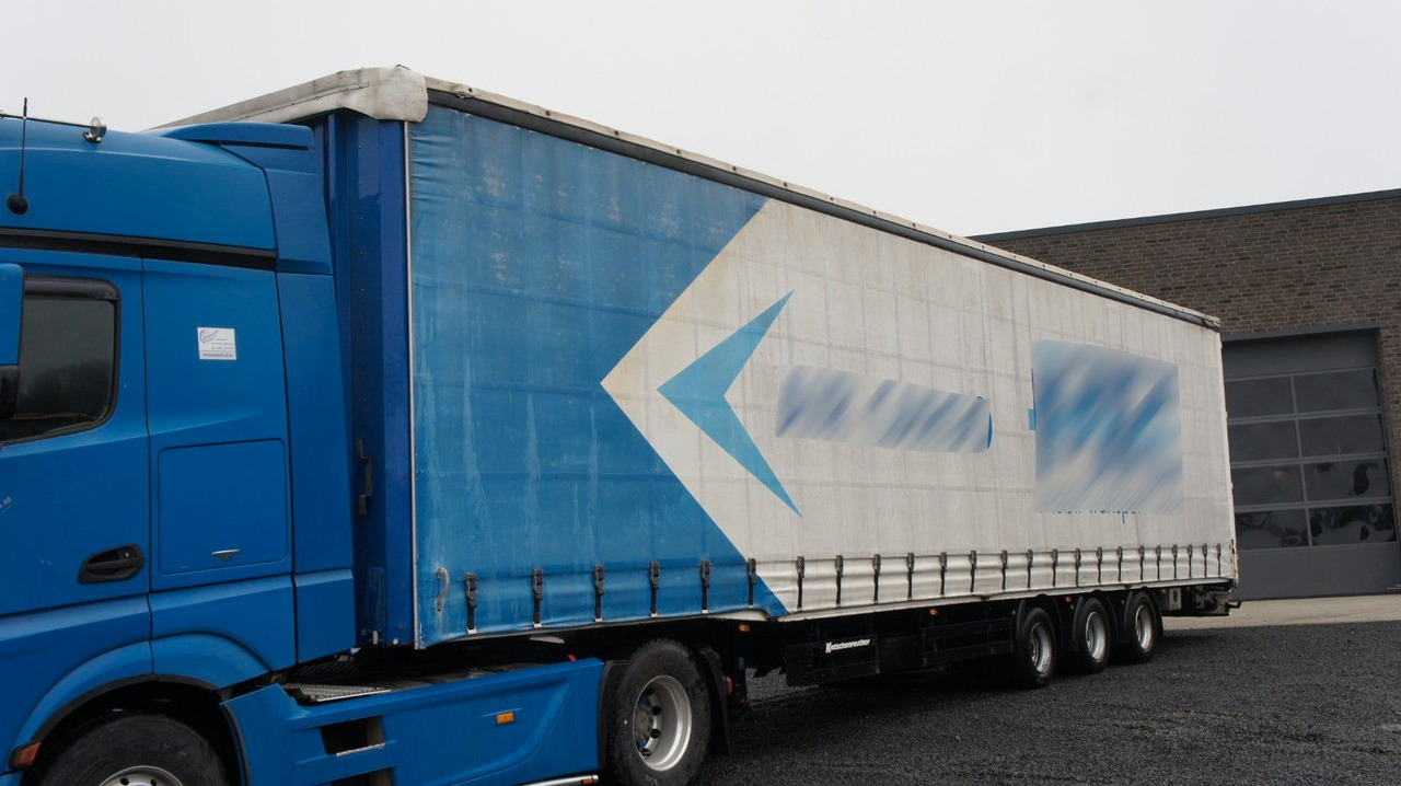 Kotschenreuther SPM 324 Roller Bed Air Doppelbereifung BPW Mega - Επικαθήμενο κουρτίνα: φωτογραφία 1 Kotschenreuther SPM 324 Roller Bed Air Doppelbereifung BPW Mega - Επικαθήμενο κουρτίνα: φωτογραφία 1