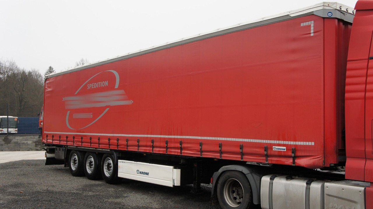 Krone SD Pritsche + Plane Liftachse - Επικαθήμενο κουρτίνα: φωτογραφία 3 Krone SD Pritsche + Plane Liftachse - Επικαθήμενο κουρτίνα: φωτογραφία 3