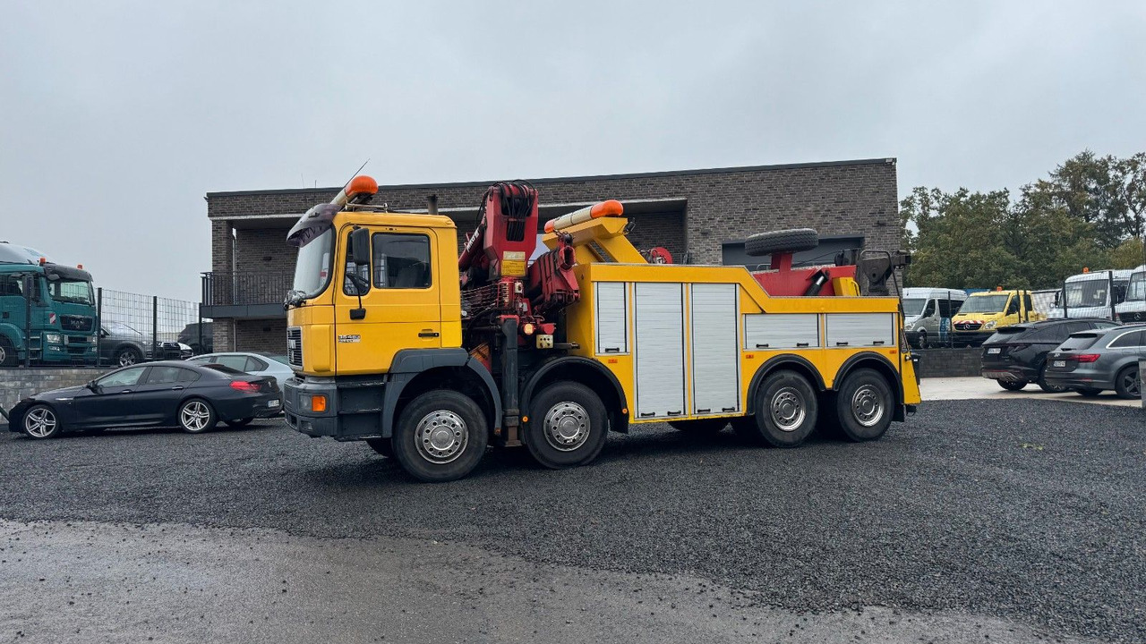 MAN 35.463 Abschleppwagen Kran LKW Berger Wilk WR25 - Φορτηγό ρυμούλκησης: φωτογραφία 1 MAN 35.463 Abschleppwagen Kran LKW Berger Wilk WR25 - Φορτηγό ρυμούλκησης: φωτογραφία 1