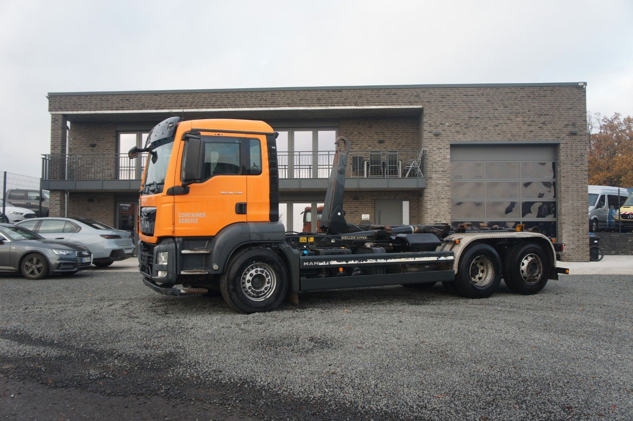 MAN TGS 26.420 Abrollkipper Meiller - Φορτηγό φόρτωσης γάντζου: φωτογραφία 1 MAN TGS 26.420 Abrollkipper Meiller - Φορτηγό φόρτωσης γάντζου: φωτογραφία 1