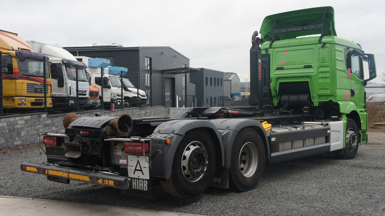 MAN TGS 26.510 Abrollkipper HIAB Lift -Lenkachse - Φορτηγό φόρτωσης γάντζου: φωτογραφία 4 MAN TGS 26.510 Abrollkipper HIAB Lift -Lenkachse - Φορτηγό φόρτωσης γάντζου: φωτογραφία 4