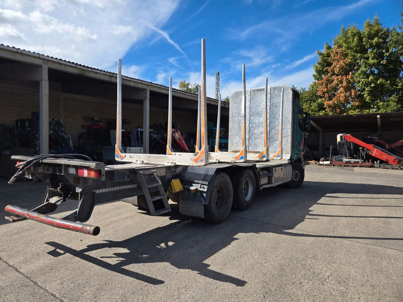 Mercedes-Benz Actros 2645 Holztransporter ohne Kran - Φορτηγό ξυλείας: φωτογραφία 4 Mercedes-Benz Actros 2645 Holztransporter ohne Kran - Φορτηγό ξυλείας: φωτογραφία 4