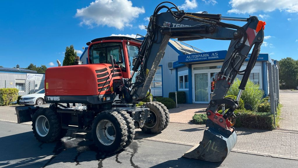 Terex TW85 Mobilbagger 8600 Kg Verstellausleger - Τροχοφόρος εκσκαφέας: φωτογραφία 1 Terex TW85 Mobilbagger 8600 Kg Verstellausleger - Τροχοφόρος εκσκαφέας: φωτογραφία 1