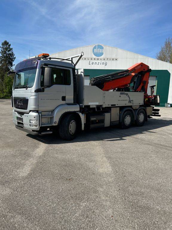 MAN TGS 33 . 440 6x4 Palfinger P K 74002 Seilwinde MAN TGS 33 . 440 6x4 Palfinger P K 74002 Seilwinde - Φορτηγό με γερανό, Φορτηγό με ανοιχτή καρότσα: φωτογραφία 2 MAN TGS 33 . 440 6x4 Palfinger P K 74002 Seilwinde MAN TGS 33 . 440 6x4 Palfinger P K 74002 Seilwinde - Φορτηγό με γερανό, Φορτηγό με ανοιχτή καρότσα: φωτογραφία 2