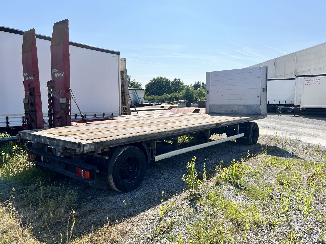 Ρυμούλκα με χαμηλό δάπεδο Ackermann  2 Achs Jumbo Pritschenanhänger Mega: φωτογραφία 6