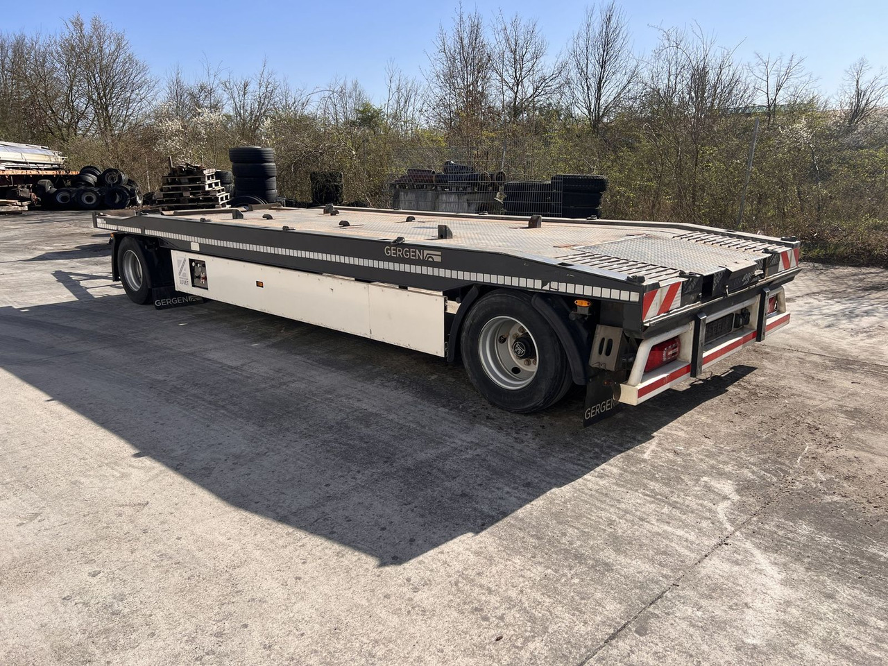 Leasing  Hüffermann  2 Achs Kombianhänger- Tieflader Hüffermann  2 Achs Kombianhänger- Tieflader: φωτογραφία 8